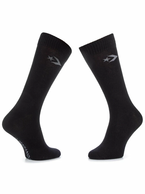 Καλύτερες κριτικές για 🥰 Converse Άνδρες Ψηλές Κάλτσες Σετ ψηλές κάλτσες ανδρικές 3 τεμαχίων E745B-3020 Μαύρο 🔔 - Image 3