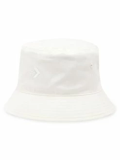 Προϋπολογισμός ✔️ Converse Άνδρες Καπέλα Bucket Καπέλο Herringbone Bucket 10023837-A01 Λευκό ✨