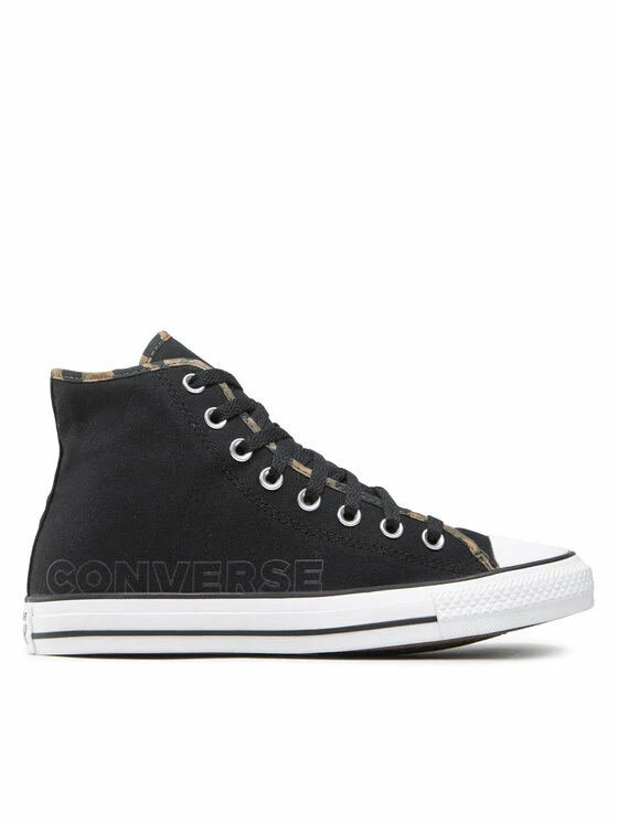 Καλύτερη πώληση 😀 Converse Άνδρες Αθλητικά 👟 Sneakers Ctas Hi A02530C Μαύρο 👍 - Image 2