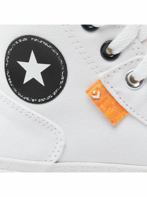 Τοπ 10 😍 Converse Κλειστά Παπούτσια 👟 Sneakers Chuck Taylor Alt Star Hi A00423C Λευκό ⭐ - Image 6