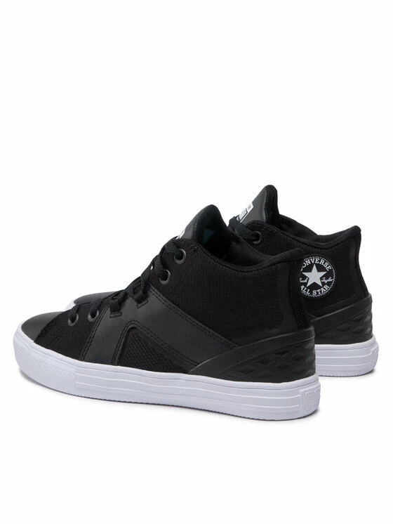 Εξοδος 😍 Converse Άνδρες Αθλητικά Ctas Flux Ultra Mid A01169C Μαύρο 👏 - Image 3
