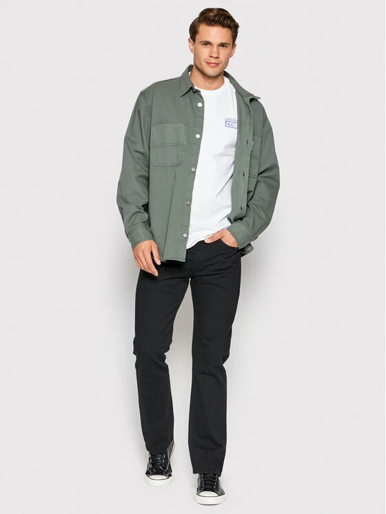 Συμφωνίες 👍 Converse Άνδρες T-shirts T-Shirt 10021134-A08 Λευκό Standard Fit ❤️ - Image 2