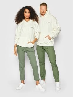 Εκπτωση 🧨 Converse Άνδρες Μπλούζες Χωρίς Φερμουάρ Μπλούζα Unisex 10023949-A01 Μπεζ Relaxed Fit 🥰