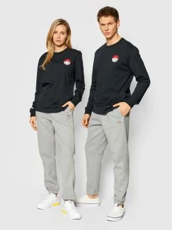 Η καλύτερη συμφωνία 💯 Converse Μπλουζάκια Longsleeve Unisex POKEMON Patch 10023900-A01 Μαύρο Standard Fit ⌛