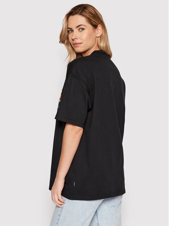 Αγορά 🎁 Converse T-shirts T-Shirt Unisex Much Love 10022935-A02 Μαύρο Loose Fit 💯 - Image 5