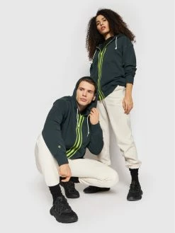 Συμφωνίες 🧨 Converse Άνδρες Μπλούζες Με Κουκούλα Μπλούζα Unisex Utility Fleece French Terry 10022002-A06 Σκούρο μπλε Regular Fit 👍