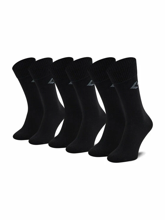 Εξοδος ✔️ Converse Άνδρες Ψηλές Κάλτσες Σετ ψηλές κάλτσες ανδρικές 3 τεμαχίων E745B-3010 R.39-42 Μαύρο 🥰