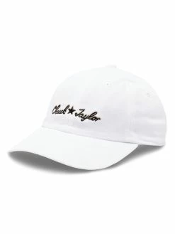 Το φθηνότερο ✨ Converse Άνδρες Καπέλα Μπέιζμπολ Καπέλο Jockey 10023831-A03 Λευκό 💯