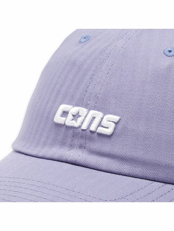 Κουπόνι 🛒 Converse Άνδρες Καπέλα Μπέιζμπολ Καπέλο Jockey 10023834-A02 Μωβ ⌛ - Image 3