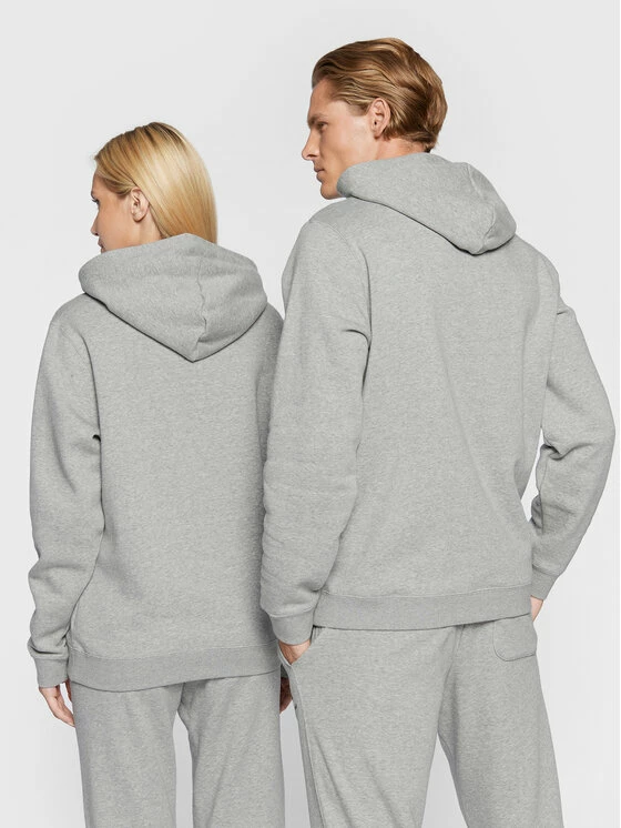 Το φθηνότερο 🤩 Converse Άνδρες Μπλούζες Χωρίς Φερμουάρ Μπλούζα Unisex Go-To Embroidered Star Chevron 10024509-A06 Γκρι Standard Fit 🔔 - Image 3