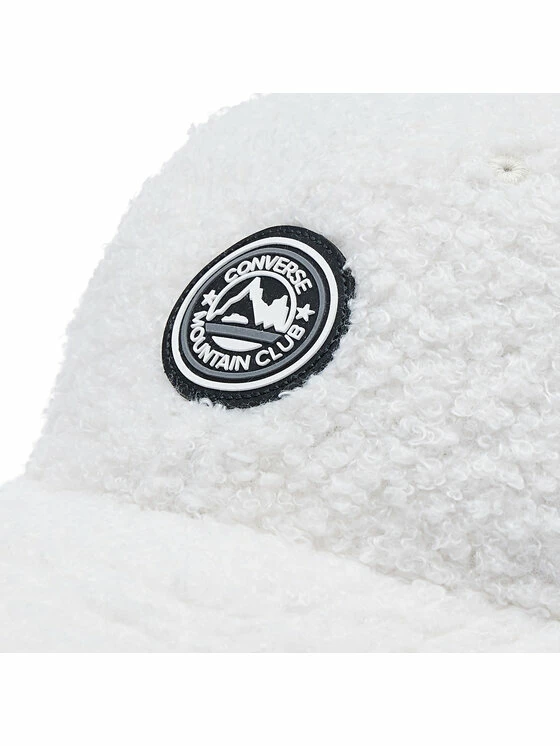 Νέος 👏 Converse Άνδρες Σκούφοι & Καπέλα Καπέλο Jockey 10018010-A02 Λευκό 😉 - Image 4