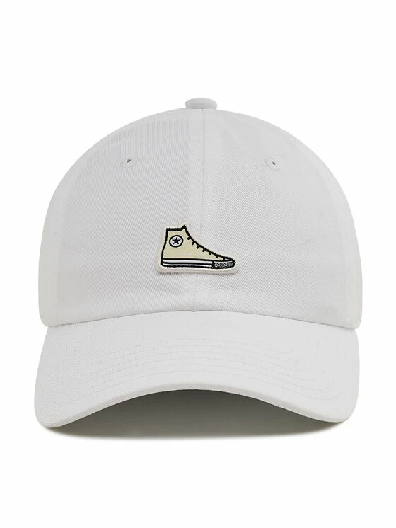 Καλύτερη πώληση ✔️ Converse Άνδρες Σκούφοι & Καπέλα Καπέλο Jockey 10021035-A03 Λευκό 🤩 - Image 2