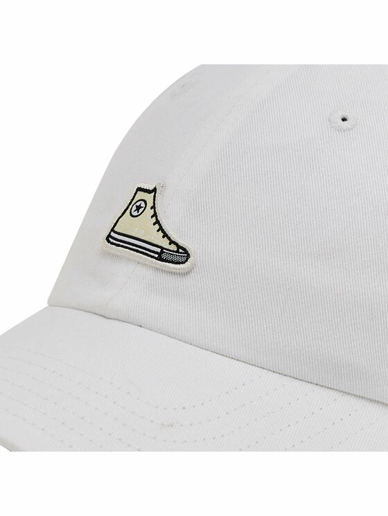 Καλύτερη πώληση ✔️ Converse Άνδρες Σκούφοι & Καπέλα Καπέλο Jockey 10021035-A03 Λευκό 🤩 - Image 4