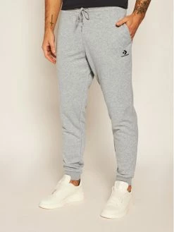 Η καλύτερη συμφωνία 🛒 Converse Άνδρες Παντελόνια Φόρμας Παντελόνι φόρμας 10020369-A02 Γκρι Regular Fit 😍