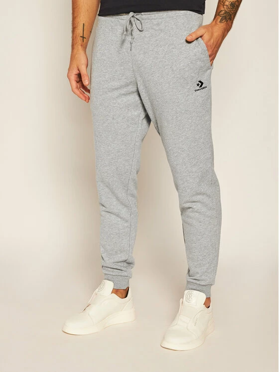 Η καλύτερη συμφωνία 🛒 Converse Άνδρες Παντελόνια Φόρμας Παντελόνι φόρμας 10020369-A02 Γκρι Regular Fit 😍