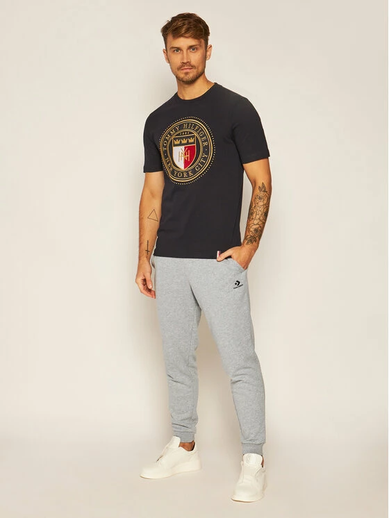 Η καλύτερη συμφωνία 🛒 Converse Άνδρες Παντελόνια Φόρμας Παντελόνι φόρμας 10020369-A02 Γκρι Regular Fit 😍 - Image 2