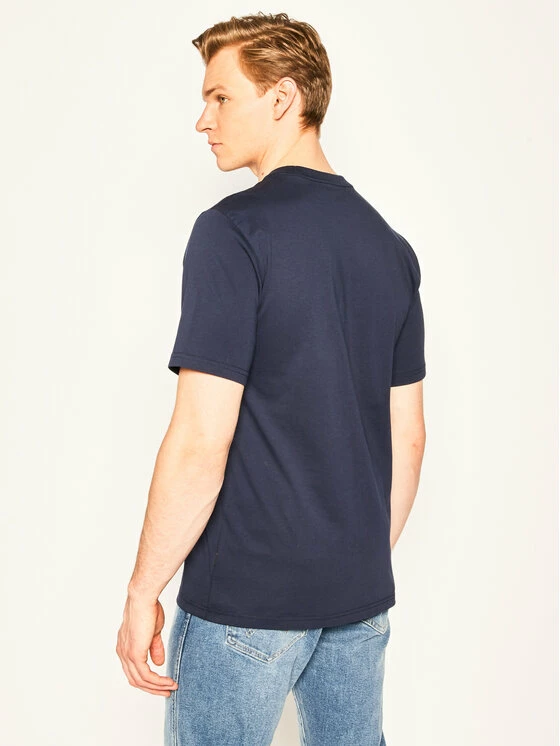 Τοπ 10 🌟 Converse Άνδρες T-shirts T-Shirt Star Chevron 10018568-A04 Σκούρο μπλε Regular Fit ⌛ - Image 3