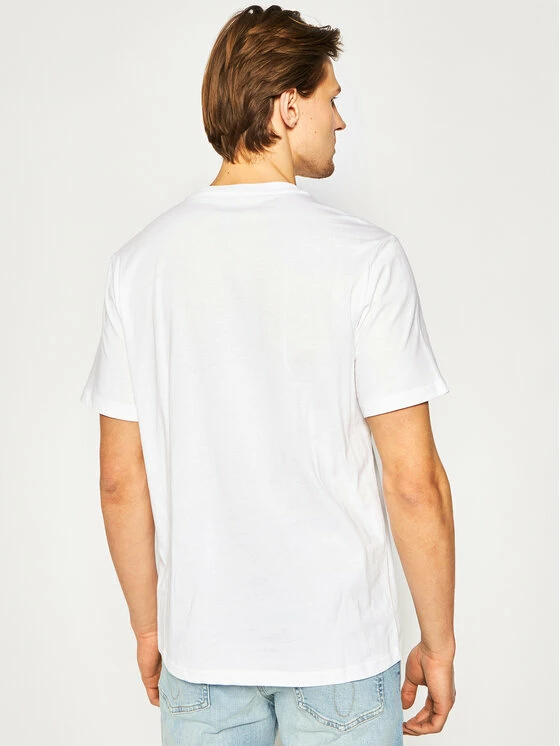 Το φθηνότερο 🌟 Converse Άνδρες T-shirts T-Shirt Chuck Pack 10007887-A04 Λευκό Regular Fit 😉 - Image 3