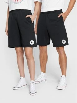 ΧΟΝΔΡΙΚΟ ΕΜΠΟΡΙΟ 😍 Converse Άνδρες Αθλητικά Σορτς Αθλητικό σορτς Unisex 10023860-A02 Μαύρο Regular Fit 🎉