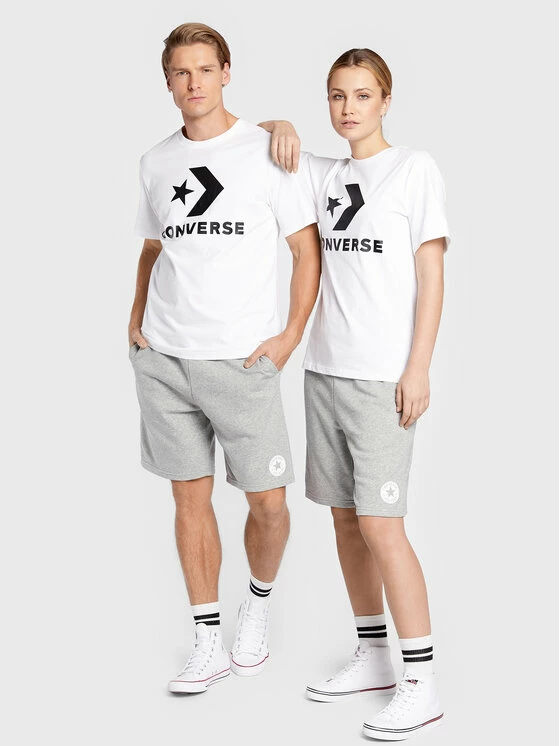 Προώθηση 🎁 Converse Άνδρες Αθλητικά Σορτς Αθλητικό σορτς Unisex 10023860-A01 Γκρι Regular Fit 🛒 - Image 2