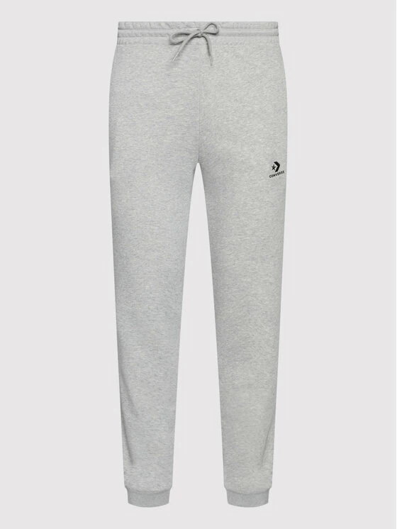 Flash Sale 🧨 Converse Άνδρες Παντελόνια Φόρμας Παντελόνι φόρμας Unisex Core 10023873-A02 Γκρι Regular Fit 💯 - Image 5