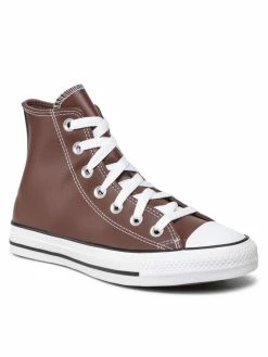 Εξοδος 💯 Converse Κλειστά Παπούτσια 👟 Sneakers Ctas Hi 172697C Καφέ ✨