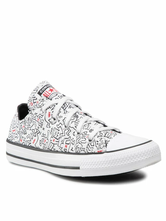 Αγορά 🔔 Converse Κλειστά Παπούτσια 👟 Sneakers Keith Haring Ctas Ox 171860C Λευκό 😀