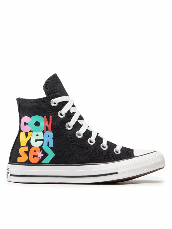 Συμφωνίες 🔥 Converse Κλειστά Παπούτσια 👟 Sneakers Ctas Hi 172864C Μαύρο 🧨 - Image 2