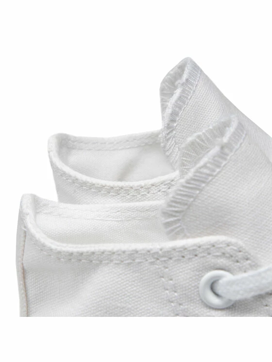 Το φθηνότερο 🛒 Converse Άνδρες Παπούτσια Πεζοπορίας 👟 Sneakers Ctas Hi 156767C Λευκό 👍 - Image 6