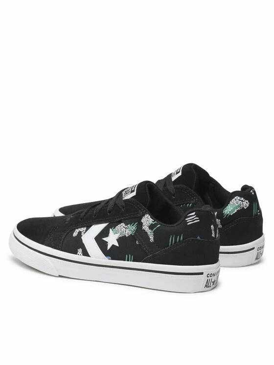 Ολοκαίνουργιο 👍 Converse Άνδρες Παπούτσια Πεζοπορίας Πάνινα παπούτσια El Distrito 2.0 Ox 170656C Μαύρο 🔥 - Image 3