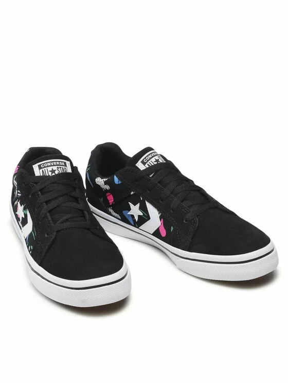 Ολοκαίνουργιο 👍 Converse Άνδρες Παπούτσια Πεζοπορίας Πάνινα παπούτσια El Distrito 2.0 Ox 170656C Μαύρο 🔥 - Image 5