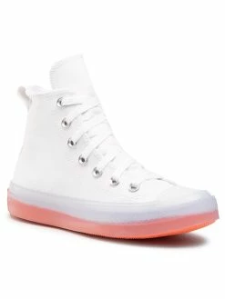 Νέος 🧨 Converse Άνδρες Παπούτσια Πεζοπορίας 👟 Sneakers Ctas Cx Hi 167807C Λευκό 🔔