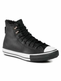 Κουπόνι 🥰 Converse Άνδρες Παπούτσια Πεζοπορίας 👟 Sneakers Ctas Winter Hi GORE-TEX 165936C Μαύρο 🧨