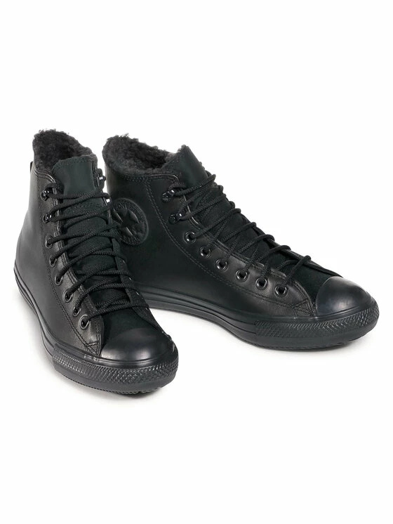 Κουπόνι 🔥 Converse Άνδρες Παπούτσια Πεζοπορίας 👟 Sneakers Ctas Winter Hi GORE-TEX 165935C Μαύρο ✨ - Image 5