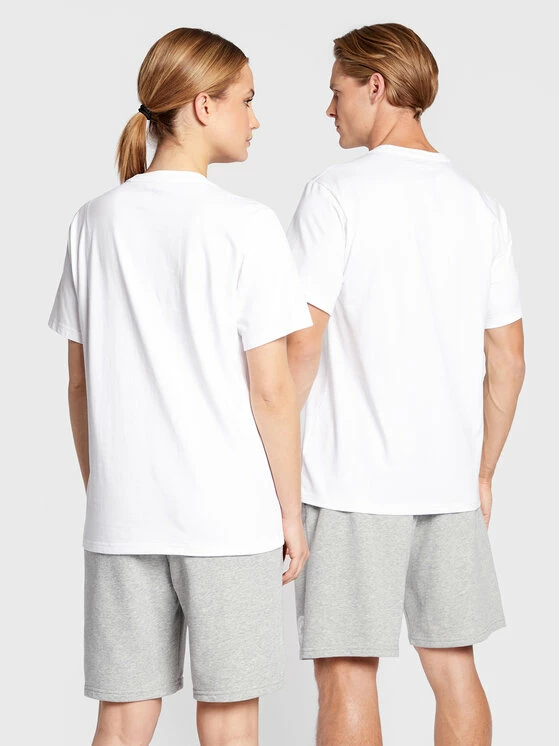 Κουπόνι 🔔 Converse T-shirts T-Shirt Unisex Star Chevron 10024067-A02 Λευκό Regular Fit ⌛ - Image 3