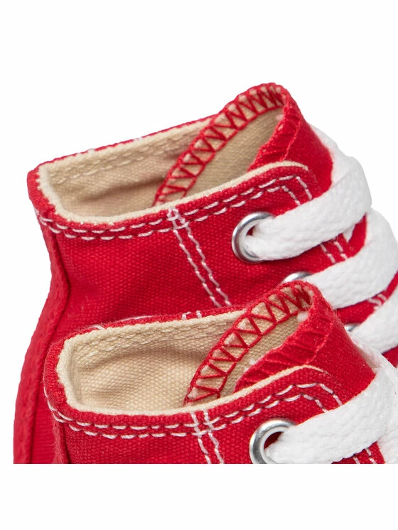 Τοπ 10 🔥 Converse Άνδρες Υποδήματα αθλητικά 👟 Sneakers Inft C/T Allstar Hi 7J232C Κόκκινο ✨ - Image 6