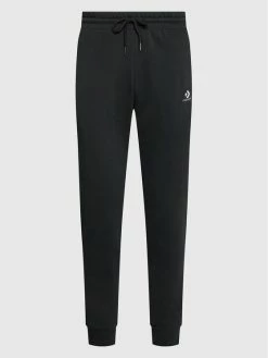 Εξοδος 🔔 Converse Άνδρες Παντελόνια Φόρμας Παντελόνι φόρμας Unisex 10023873-A01 Μαύρο Standard Fit 😀