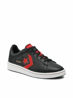 Προώθηση 🌟 Converse Άνδρες Παπούτσια Skate Αθλητικά Pro Leather Ox 168871C Μαύρο 😉