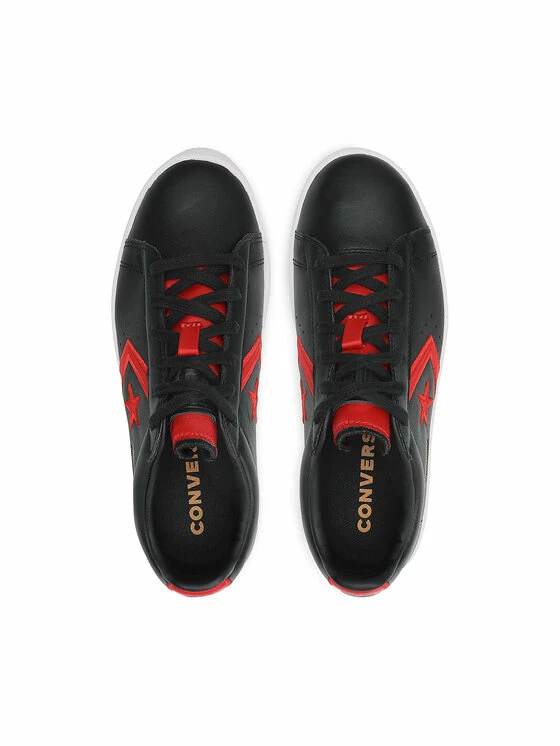 Προώθηση 🌟 Converse Άνδρες Παπούτσια Skate Αθλητικά Pro Leather Ox 168871C Μαύρο 😉 - Image 6